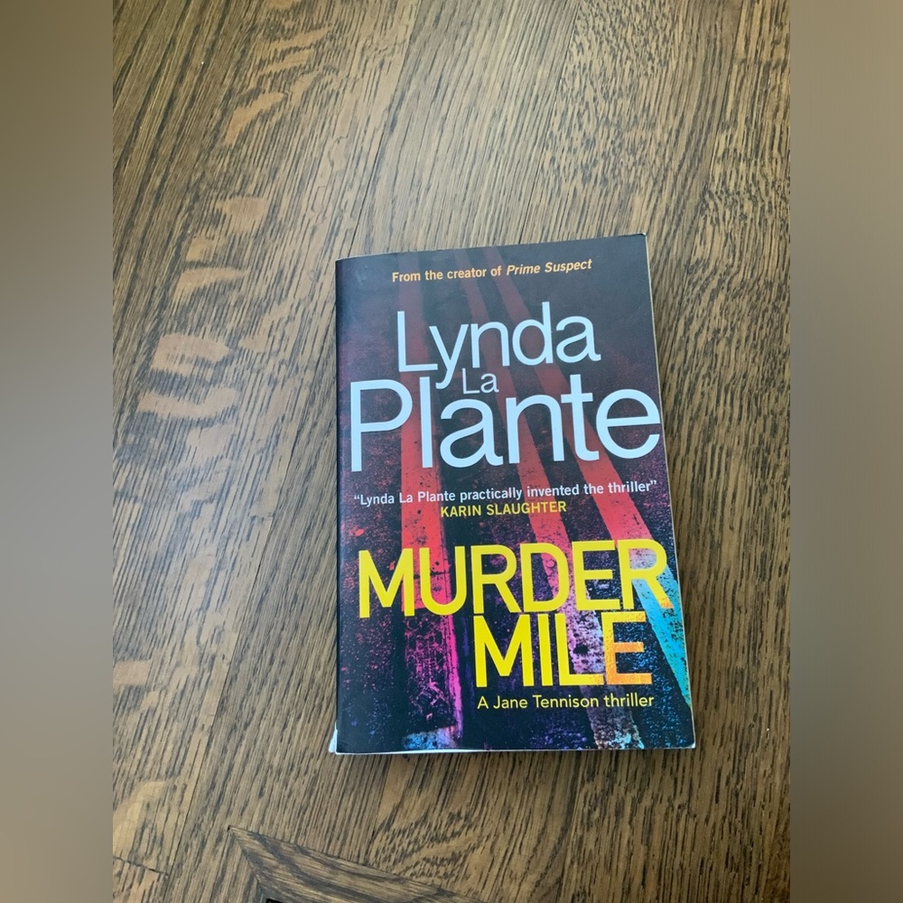 Murder Mile Crime Thriller Book by Lynda La Plante Soft Cover Adult